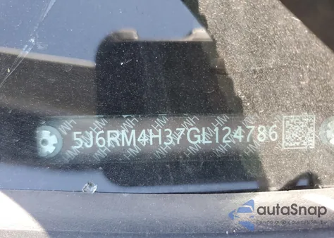 2016 Honda Cr-V Lx from USA, damaged, VIN 5J6RM4H37GL124786